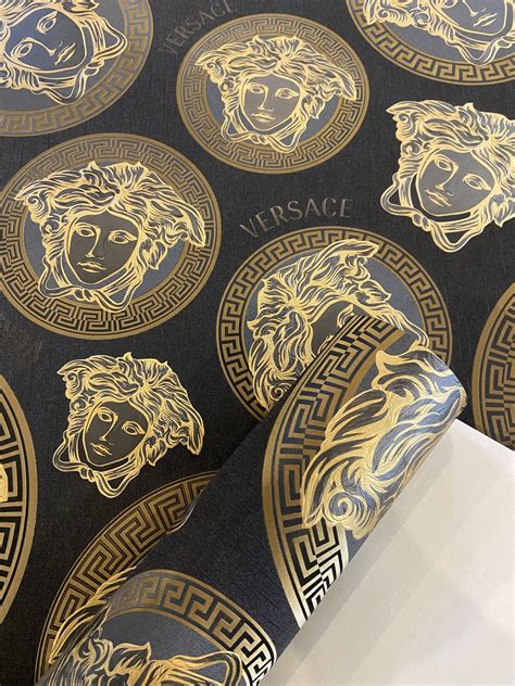 black versace wallpaper|versace wallpaper black and gold.